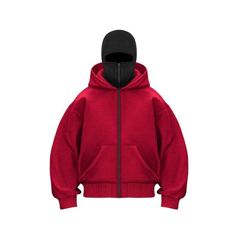 Women's hoodie with innovative design and practical zipper Lune London
