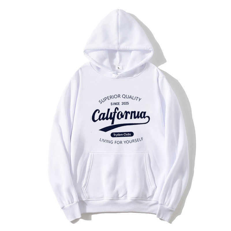 Women's casual hoodie with creative lettering Chic & Stil