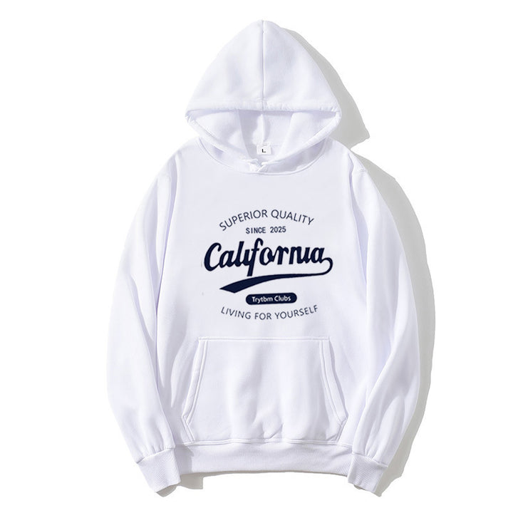 Women's casual hoodie with creative lettering Chic & Stil
