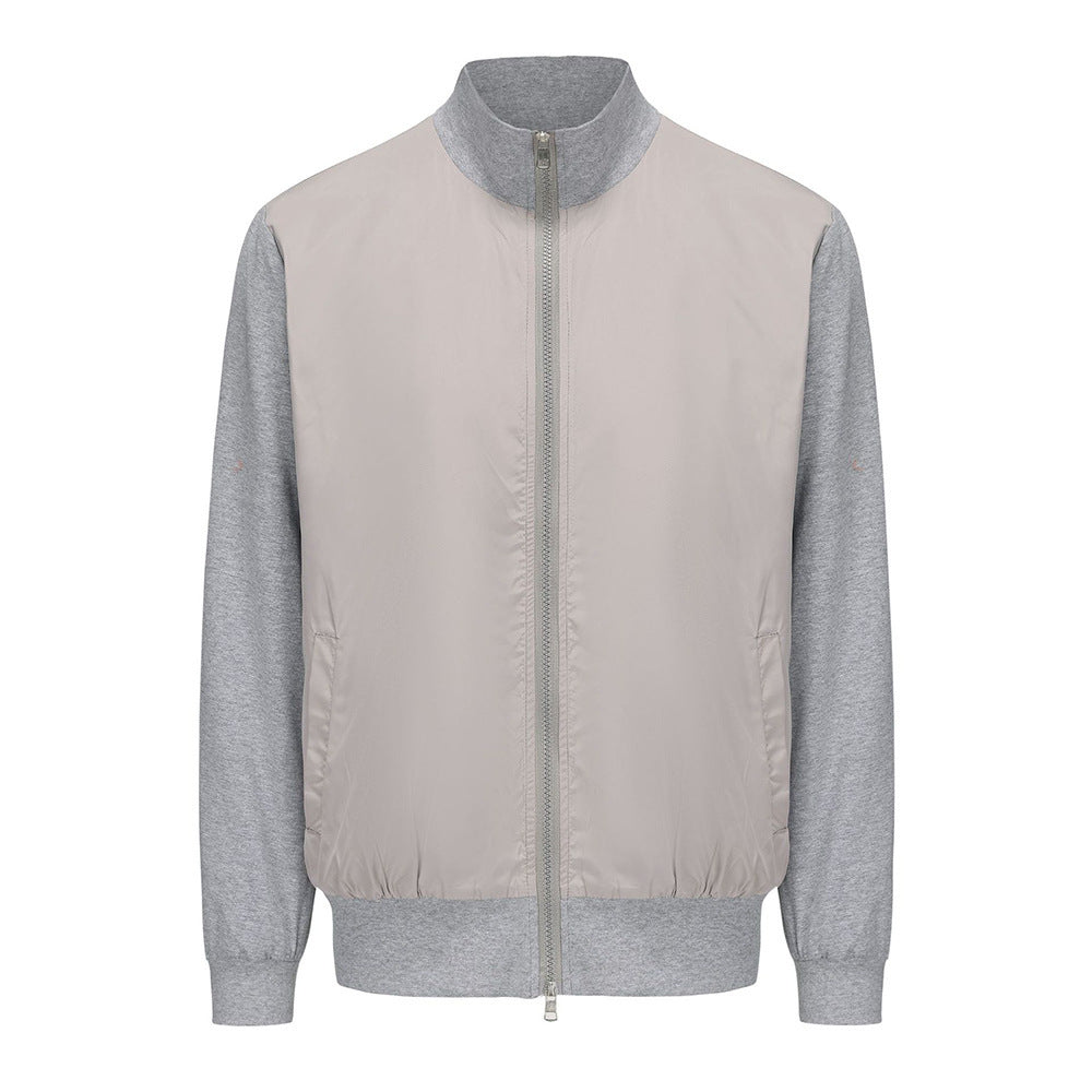 Stylish and functional men's jacket with high collar and multiple pockets Lune London