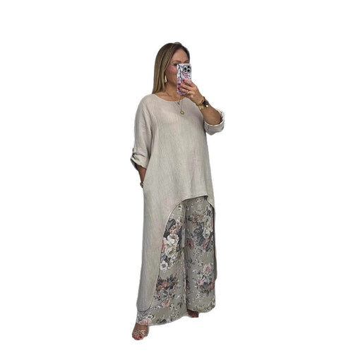 Casual linen tunic for women Lune London