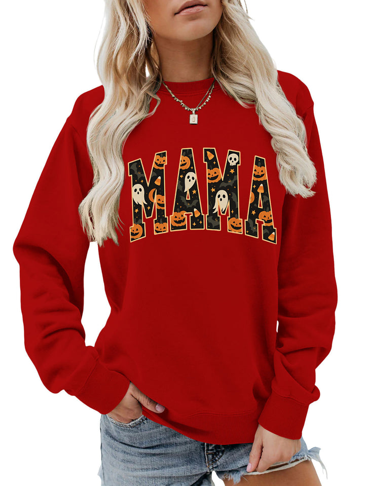 Sweatshirt femme avec design Halloween amusant et coupe confortable Chic & Stil