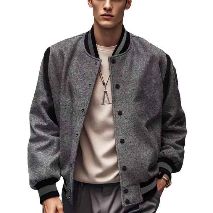 Trendy bomber jacket for men with contrasting details Lune London