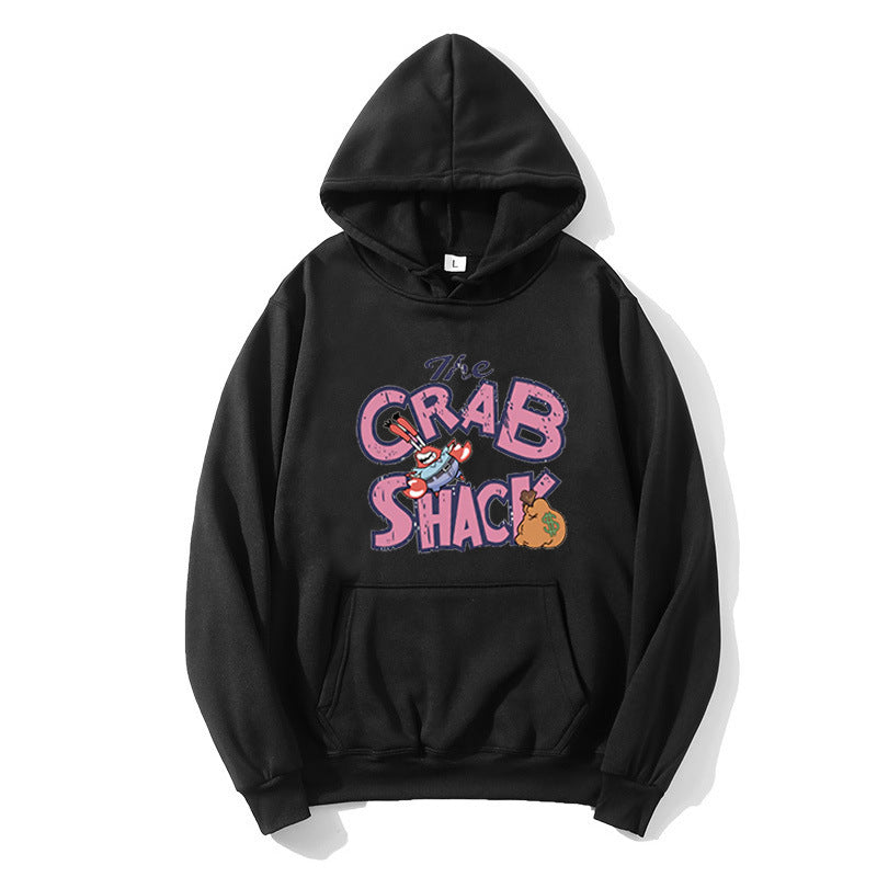 Women's hoodie with creative crab motif Chic & Style