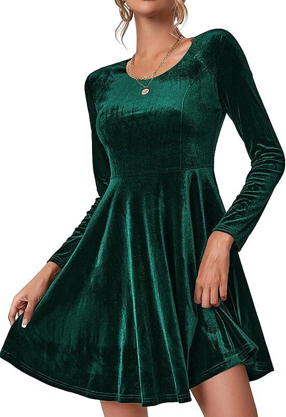 Women Velvet Dress Lune London