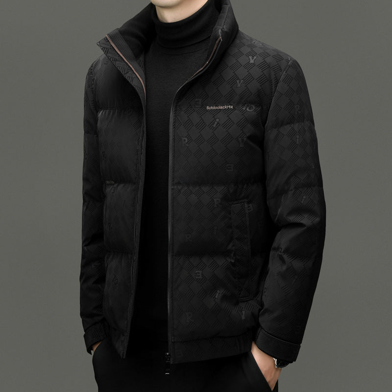 Chic and Stylish Down Jacket for Men, Fashionable and Functional
