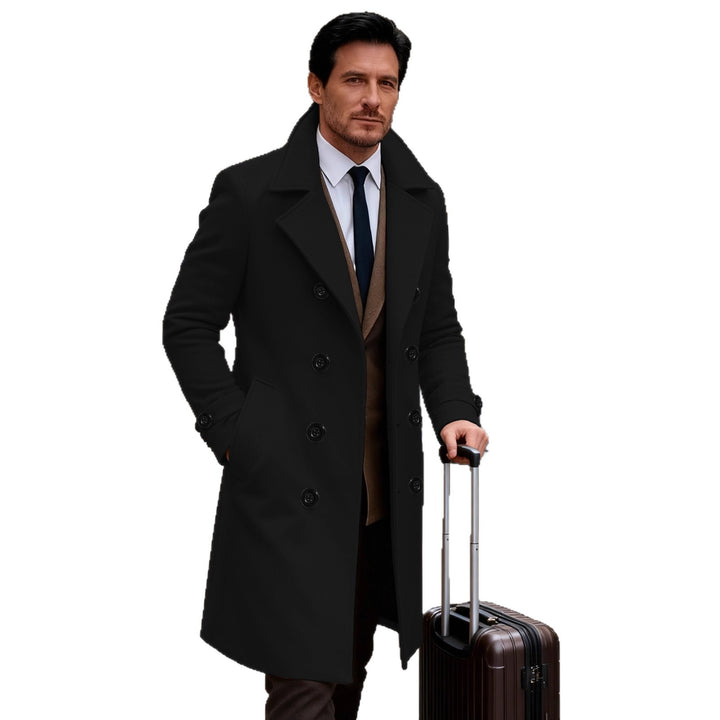 Elegant double tunnel coat for men Lune London