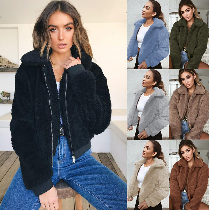 Comfortable polar bomber jacket for women Lune London