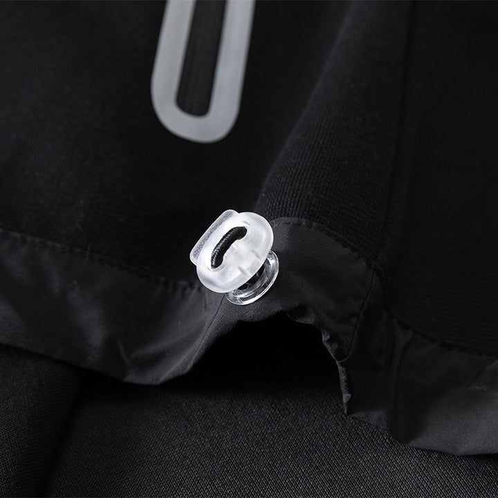Ladies oversized sporty pullover with practical zip pockets Lune London