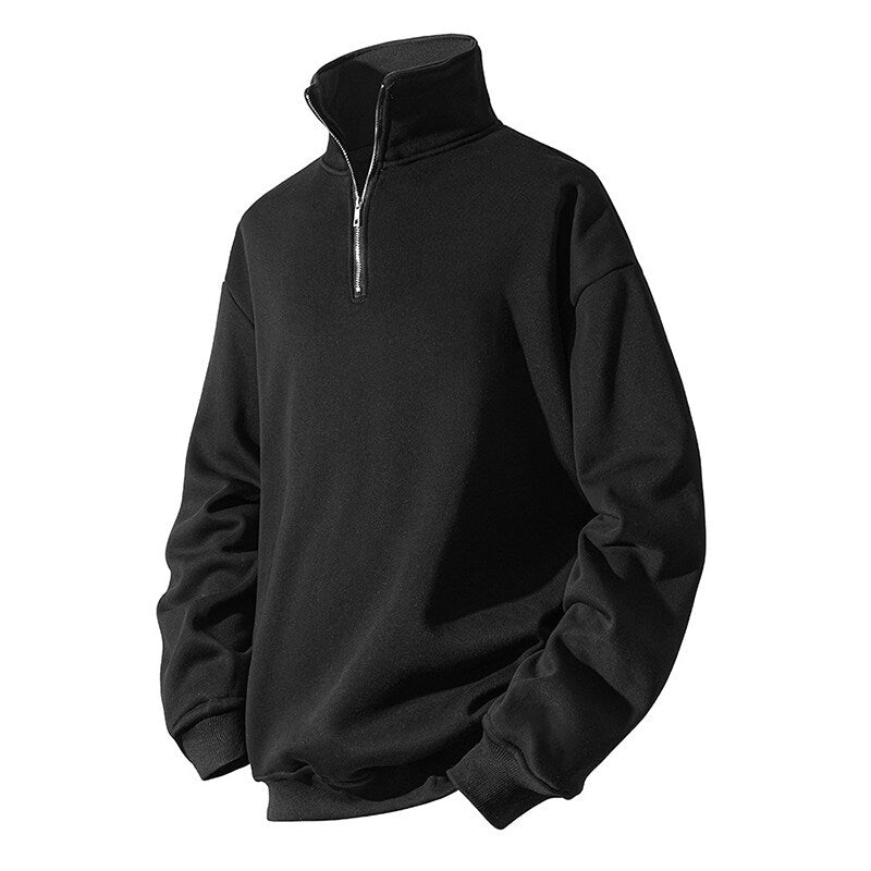 Ladies High-Quality Mock Neck Sweater Lune London