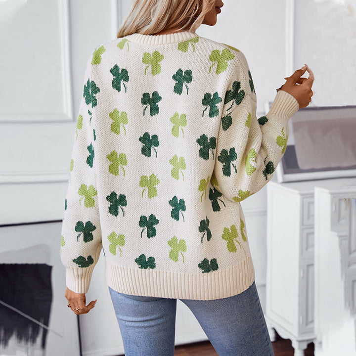 Lune London patterned women's sweater