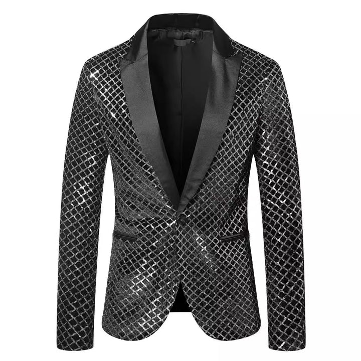 Glamorous sequined blazer jacket for women Lune London
