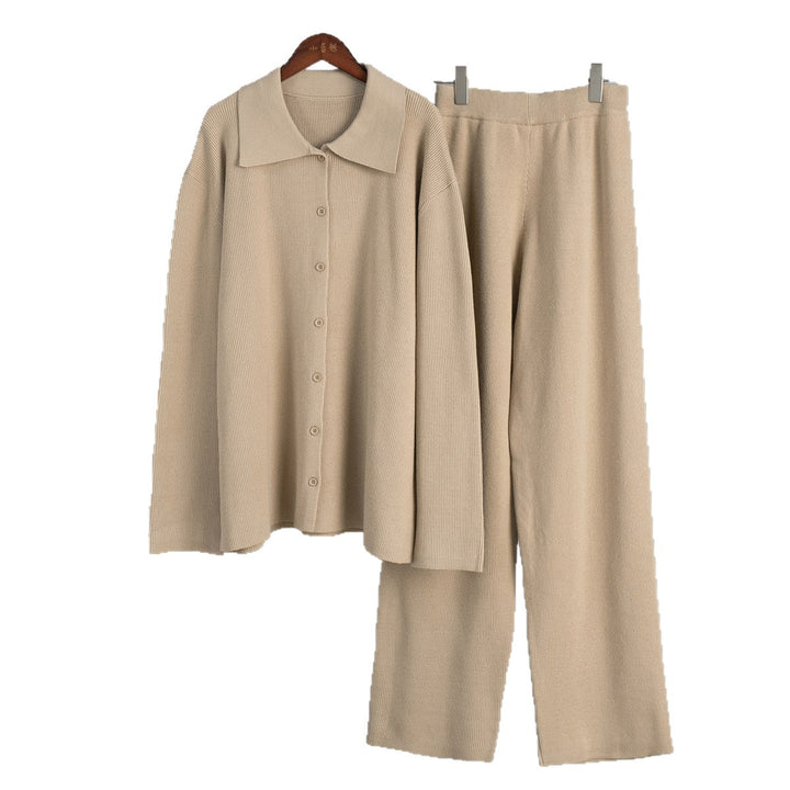 Débardeur en tricot pour femmes avec motif côtelé élégant Chic & Stil