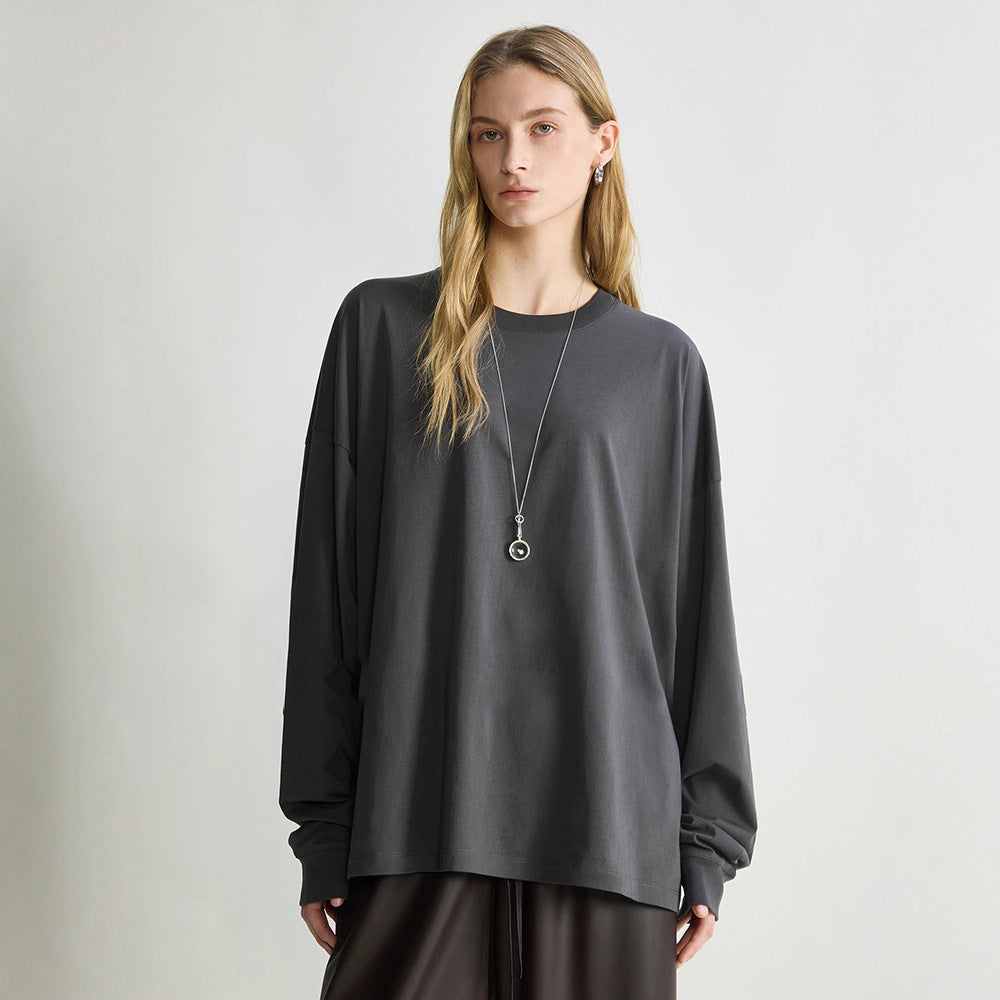 Chemise à manches longues pour femmes au design minimaliste Chic & Stil