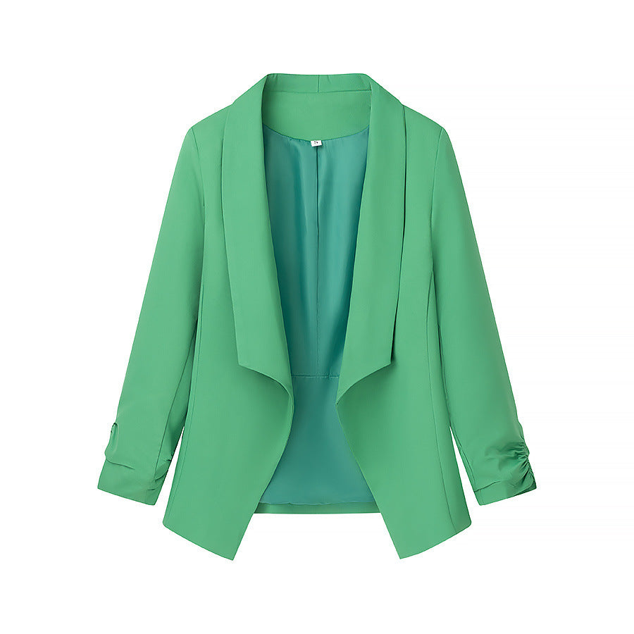 Dames Veste Blazer Élégante avec Coupe Décontractée et Manches Basses Chic & Stil