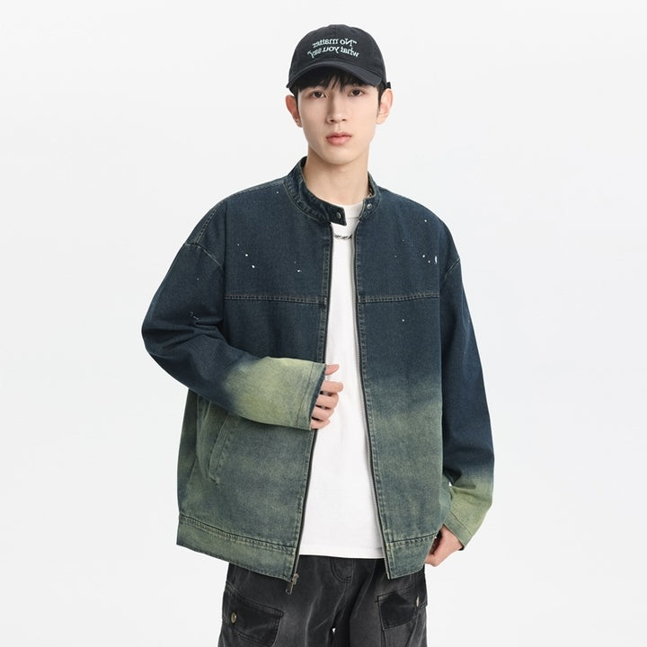 Fashionable men's transition jacket with practical pockets and stylish hood system Lune London