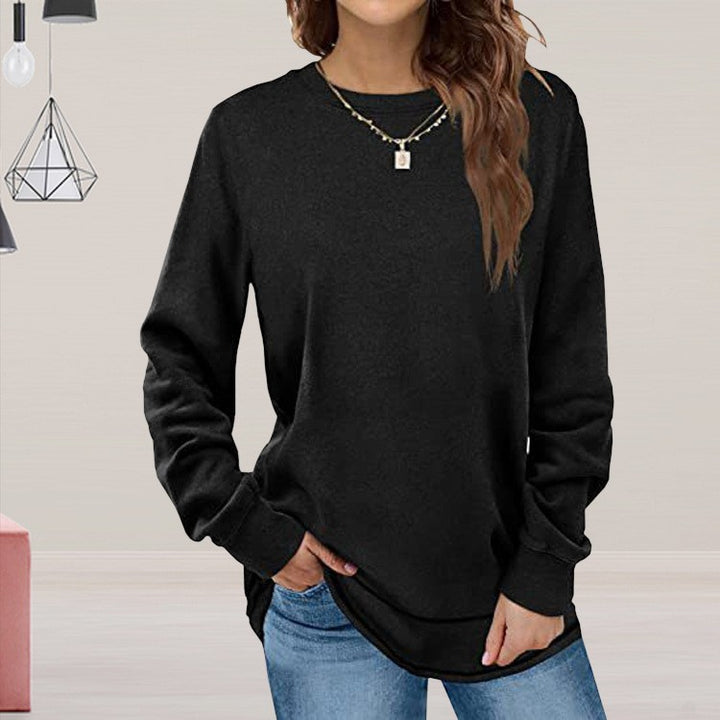 Casual long sleeve fitted women's pullover Lune London