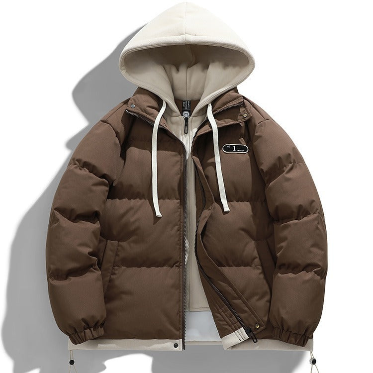 Urban down jacket for men with removable inner lining Lune London
