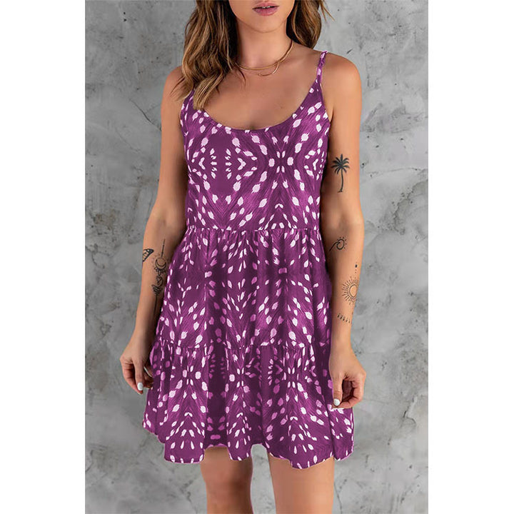 Airy beach dress for women with a floating hem and refined details Lune London
