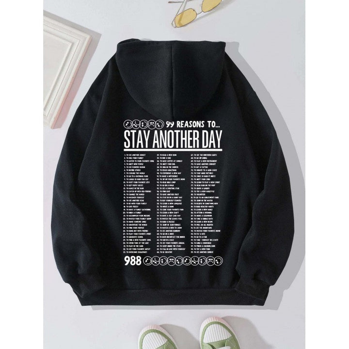 Women's hoodie with original design and inspiring message Chic & Stil