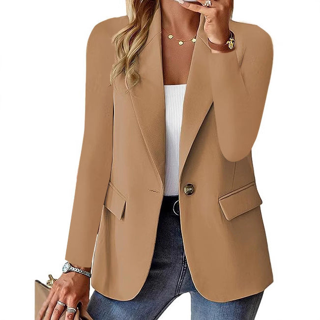 Ladies Elegant Blazer with Classic Cut and Chic Style