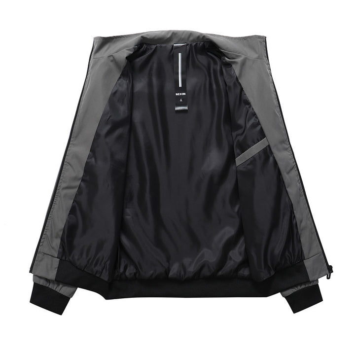 Lightweight transitional jacket for men with modern accents Lune London