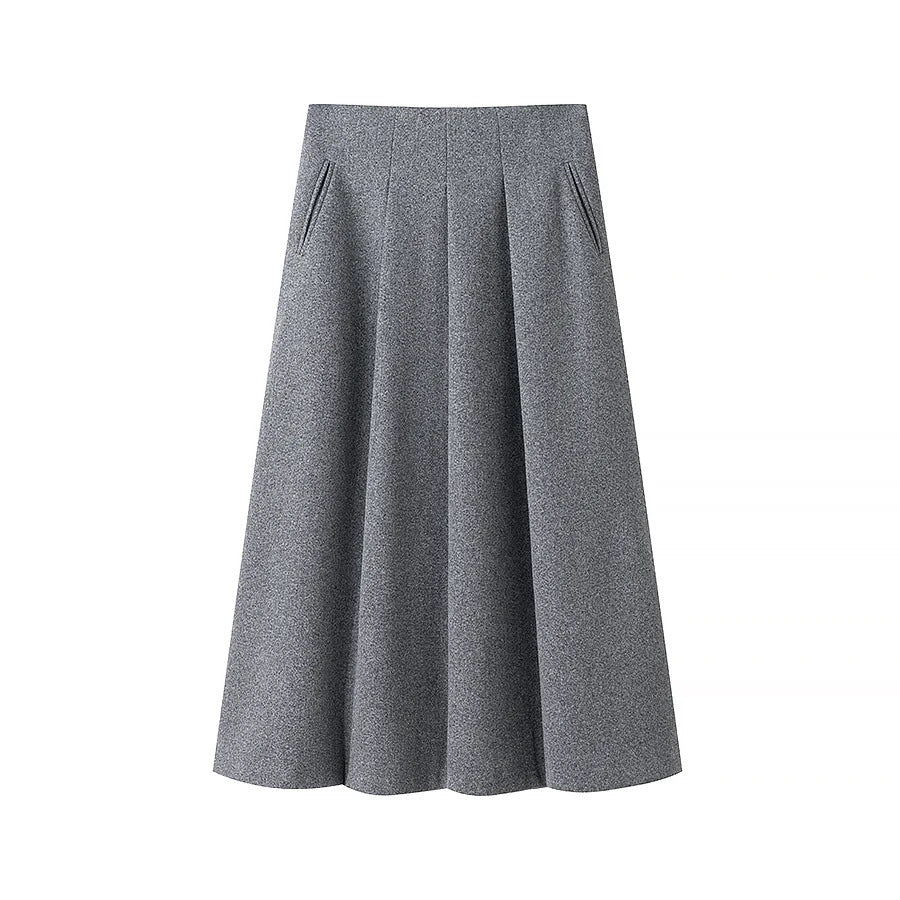 Elegant blazer and skirt set for women with a textured design Lune London