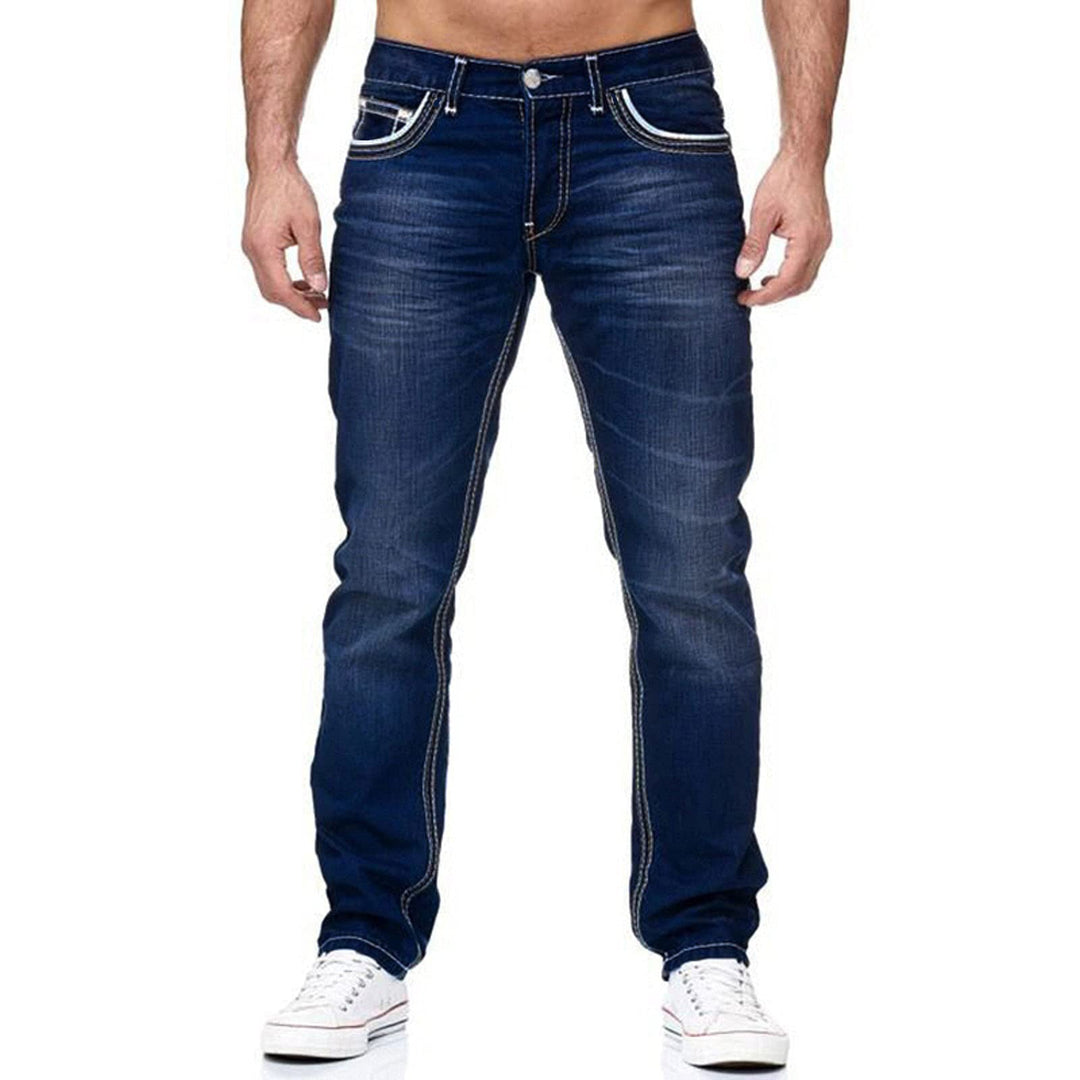 Men's Used-Style Jeans Lune London