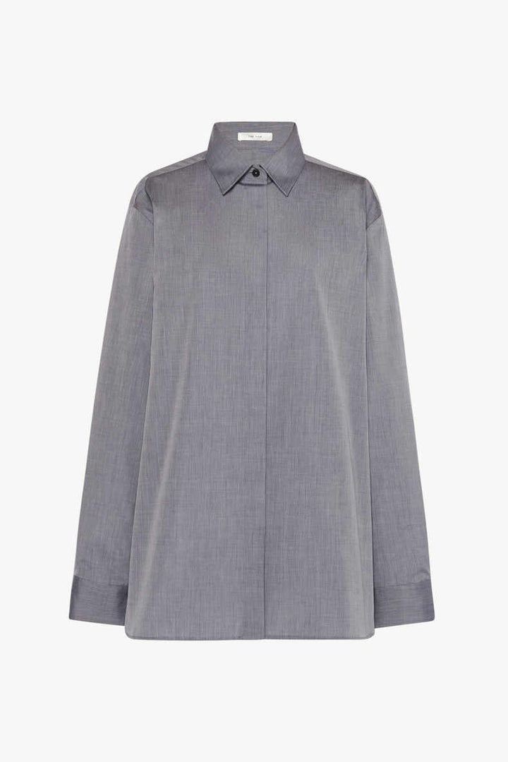 Blouse à manches longues pour femmes avec coupe moderne et texture fine Chic & Stil