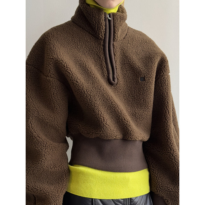 Pull confortable demi-fermé pour femmes Chic & Stil