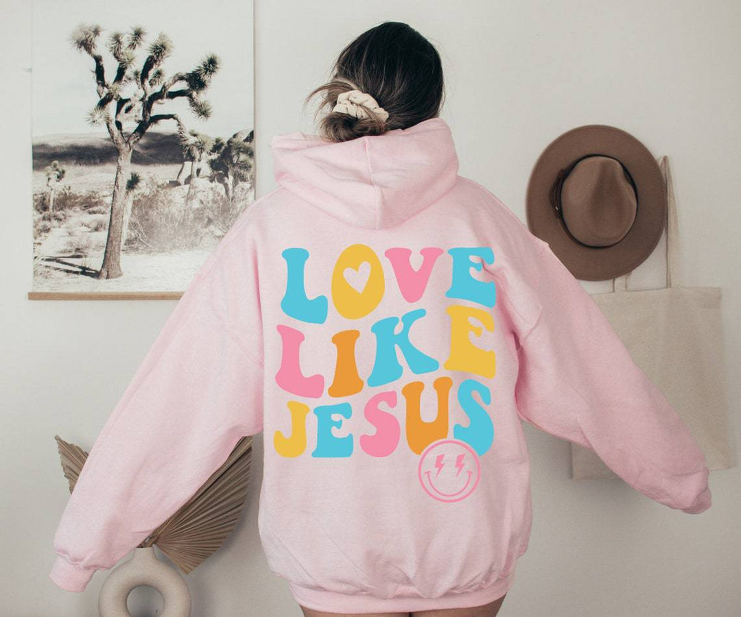 Women's Oversized Hoodie with Colorful Print Chic & Stil