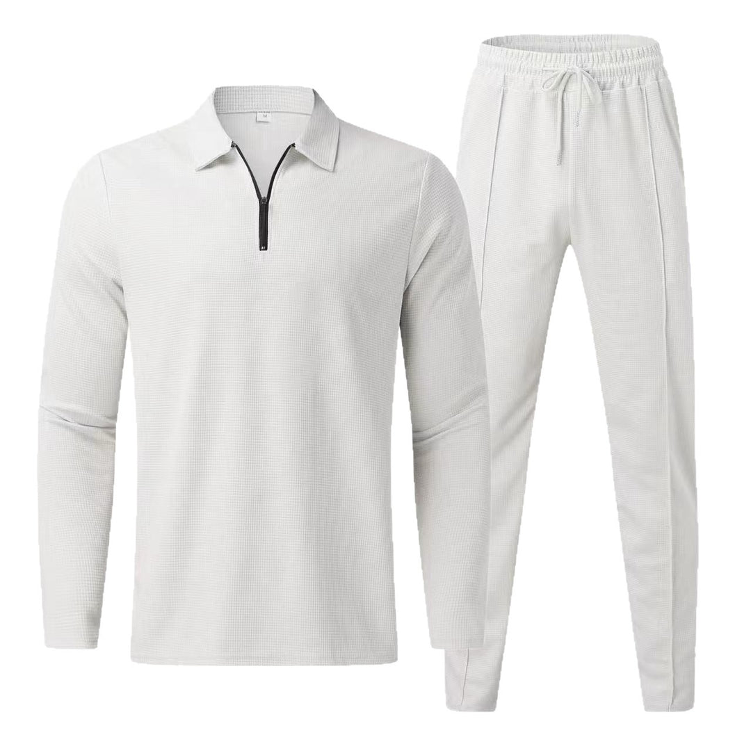Lune London Men's Sports Training Set with Zipper