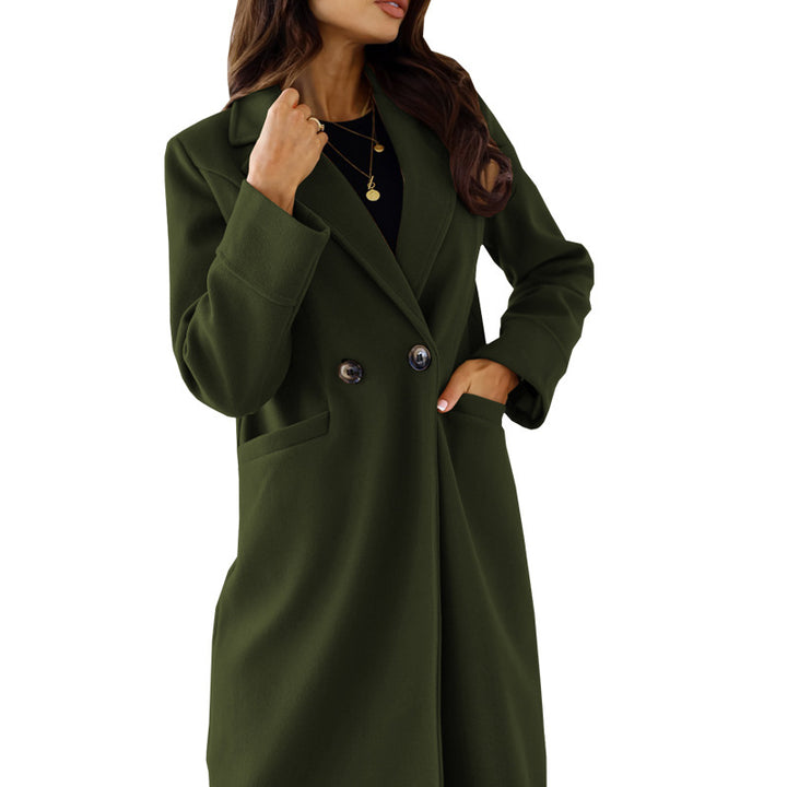 Elegant wool coat for women Lune London
