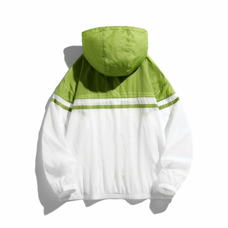 Women's functional transition jacket with adjustable hood and breathable inserts Lune London