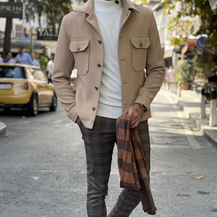 Chic and stylish modern utility jacket for men