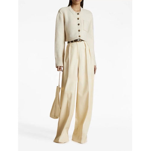 Cardigan court en tricot pour femmes avec des boutons Chic & Stil