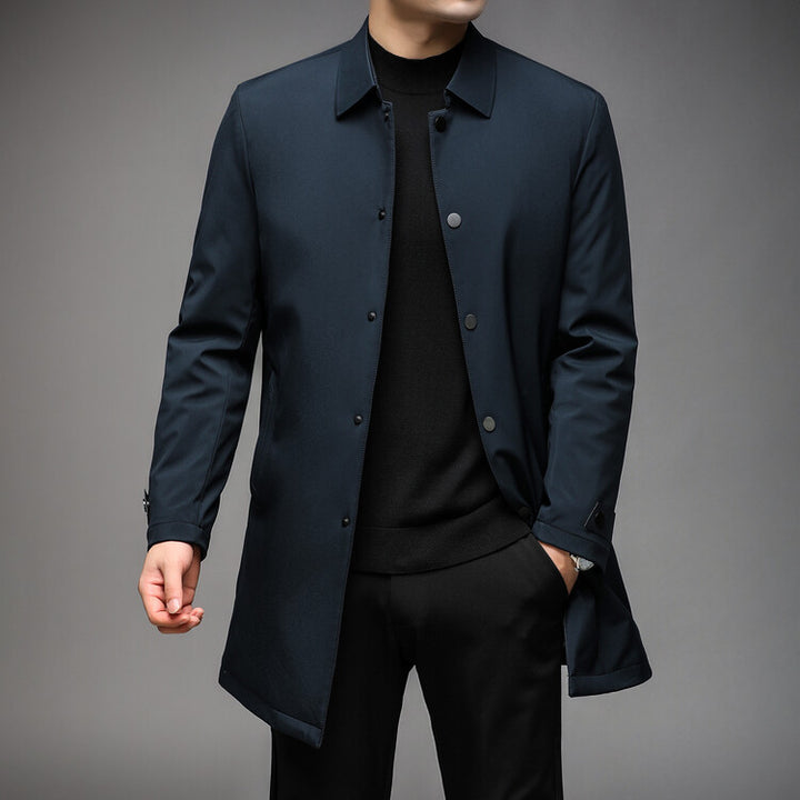 Elegant transitional jacket for men with practical design Lune London