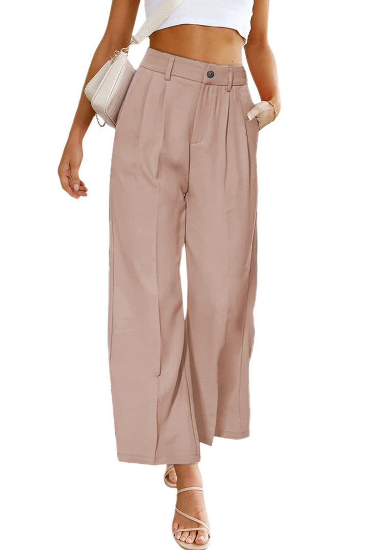 Women's high jump pants with elegant draping Lune London