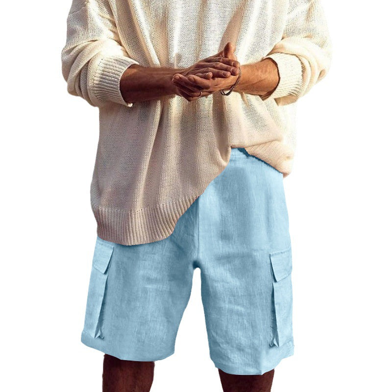Casual cargo shorts for men with practical side pockets and comfortable fit Lune London