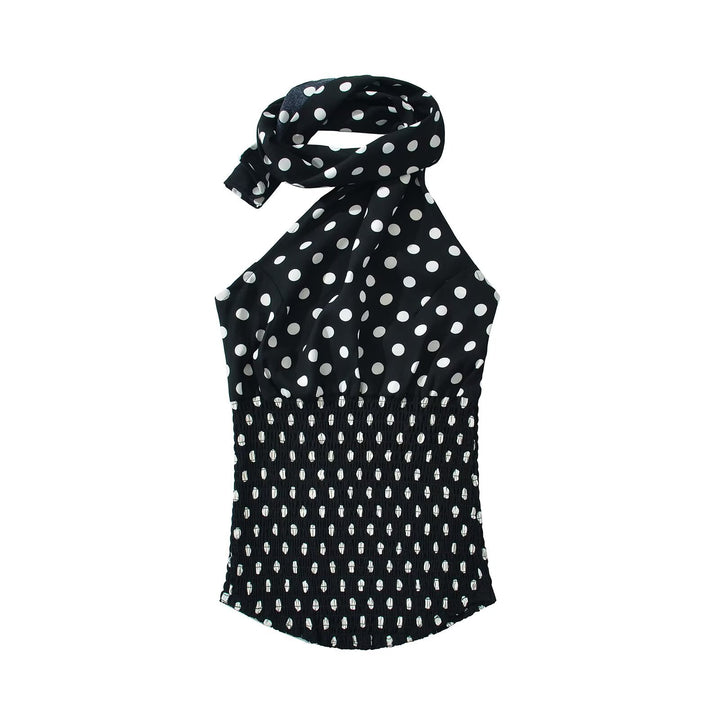Dress for women with elastic waist and elegant tie straps Lune London
