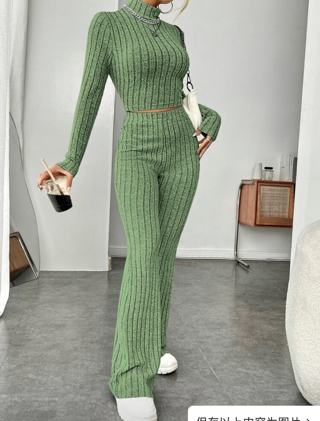 Lune London ribbed sporty loungewear set for women