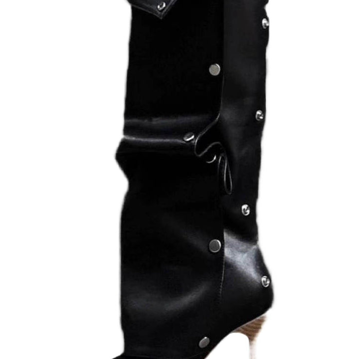 Stylish over-the-knee boots for women with innovative design and elegant heel Lune London