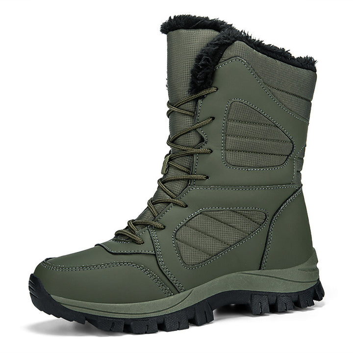 Warm winter boots for women with non-slip rubber sole Lune London