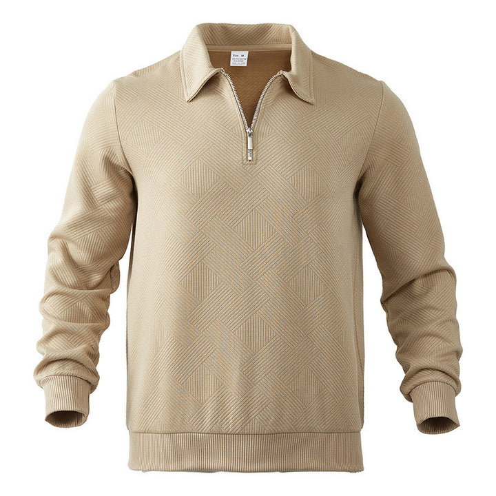 Women turtleneck sweater with zipper Lune London