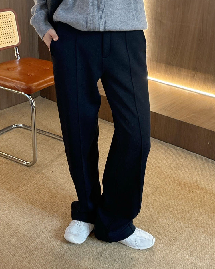 Pantalons de costume larges élégants pour femmes Chic & Stil