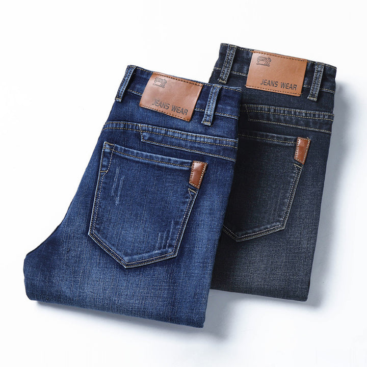 Men's slim fit jeans with a pleasant stretch content and modern details Lune London