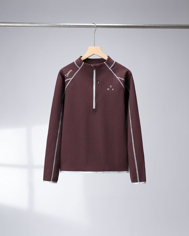 T-shirt fonctionnel féminin avec fermeture éclair innovante Chic & Stil
