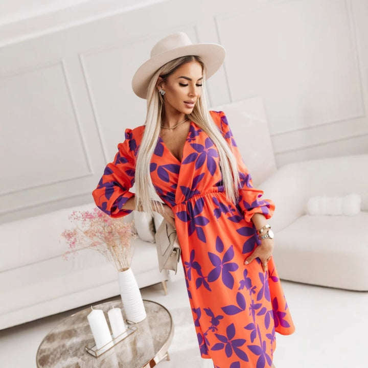 Lune London Floral Wrap Dress for Women