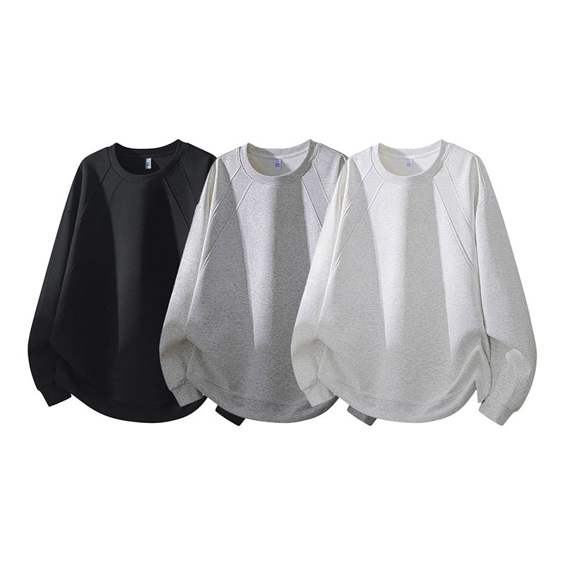 Oversized sweatshirt for women with raglan sleeves and elastic waist Lune London