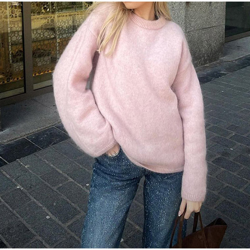 Oversized cozy sweater for women with a loose fit Lune London